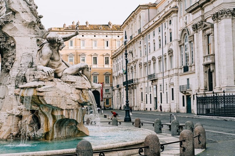 Fountains in Rome