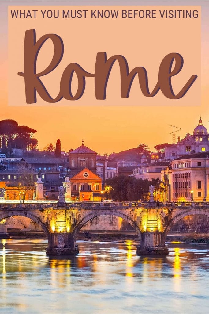 Read what you must know before visiting Rome - via @strictlyrome