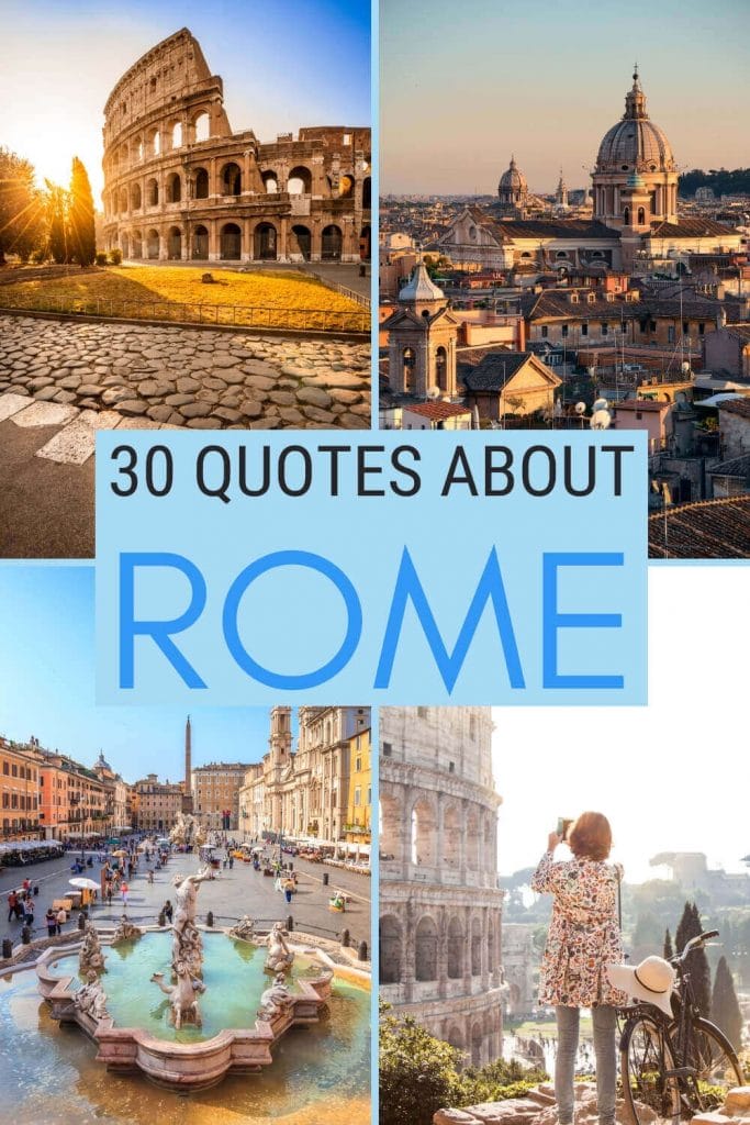 Check out the best quotes about Rome - via @strictlyrome