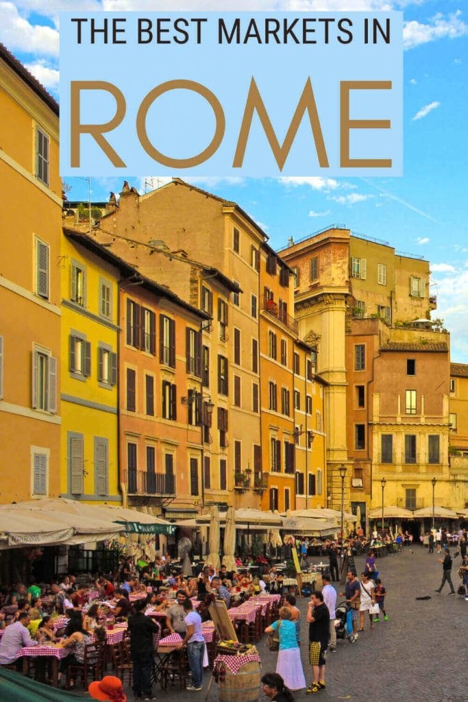 Check out the nicest Rome markets - via @strictlyrome