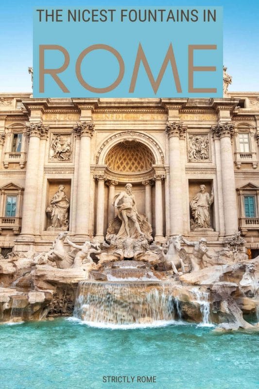 Read about the most famous fountains in Rome - via @strictlyrome