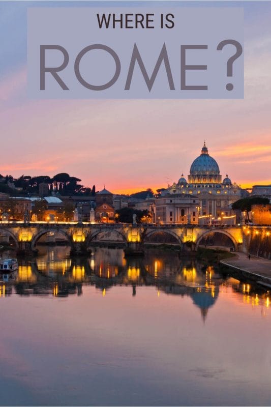 Discover where is Rome - via @strictlyrome