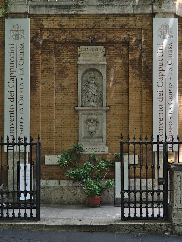 Santa Maria della Concezione dei Cappuccini Capuchin Crypt Rome