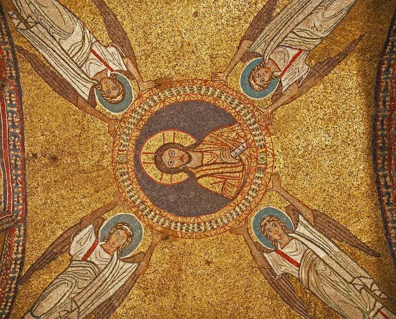 Santa Prassede Mosaics in Rome
