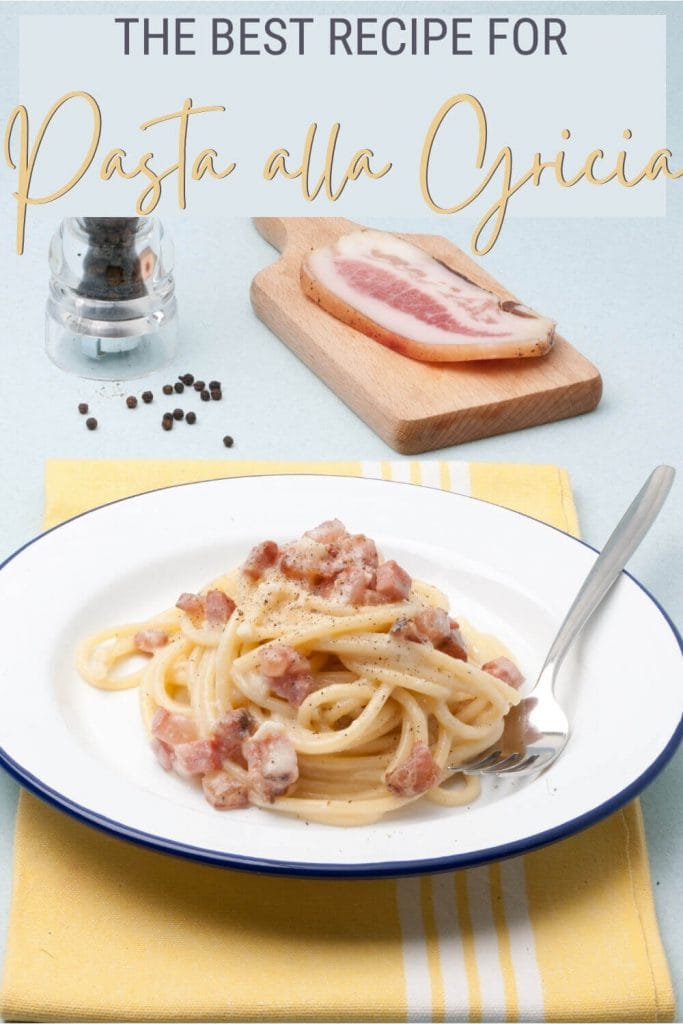 Read the best recipe to prepare pasta alla gricia - via @strictlyrome