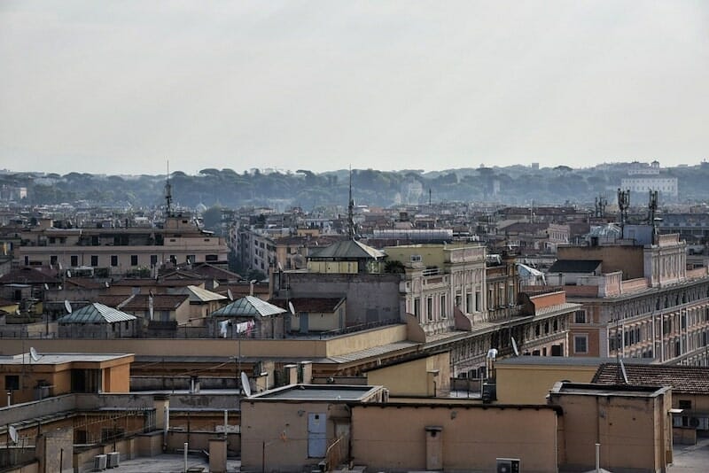View from Vatican