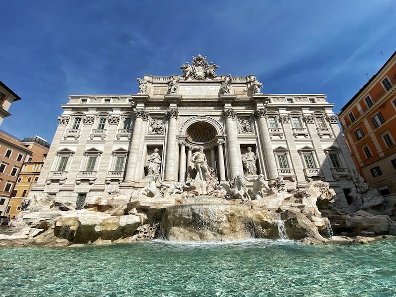 movies filmed in Rome Trevi Fountain
