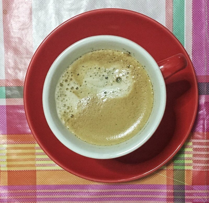 coffee Rome in winter