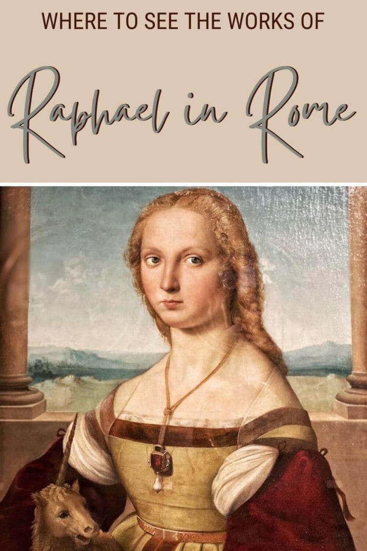 Discover where to see the works of Raphael in Rome - via @strictlyrome