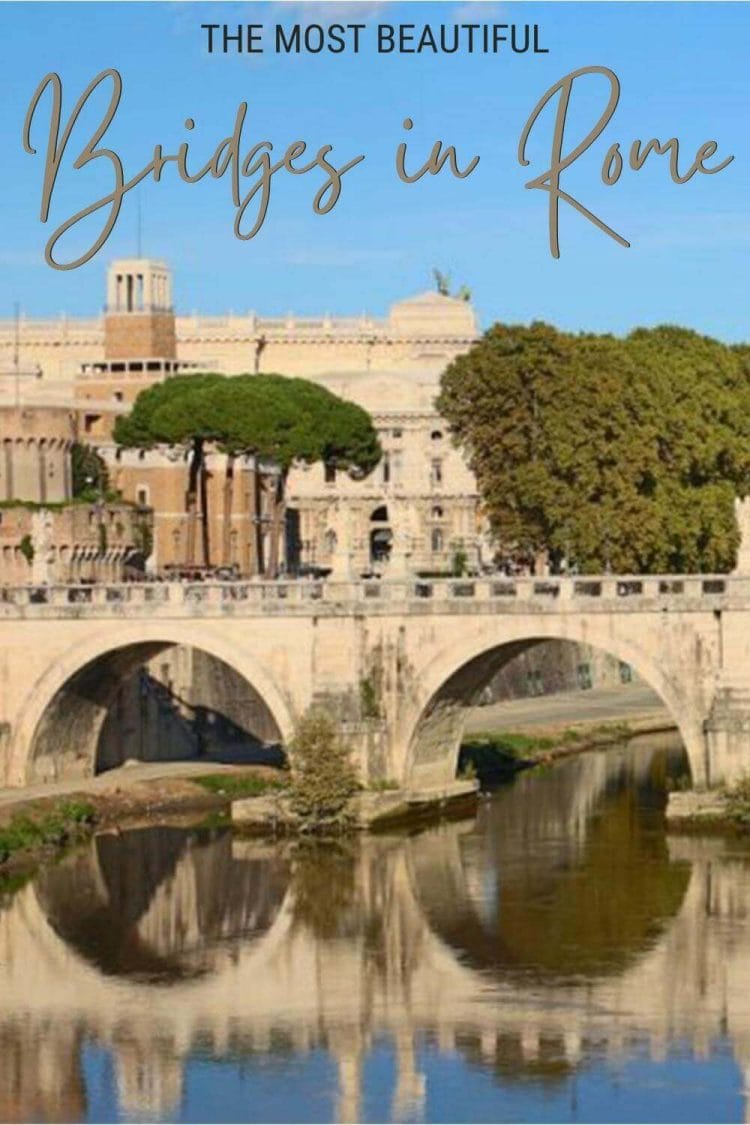 Discover the most beautiful bridges in Rome - via@strictlyrome