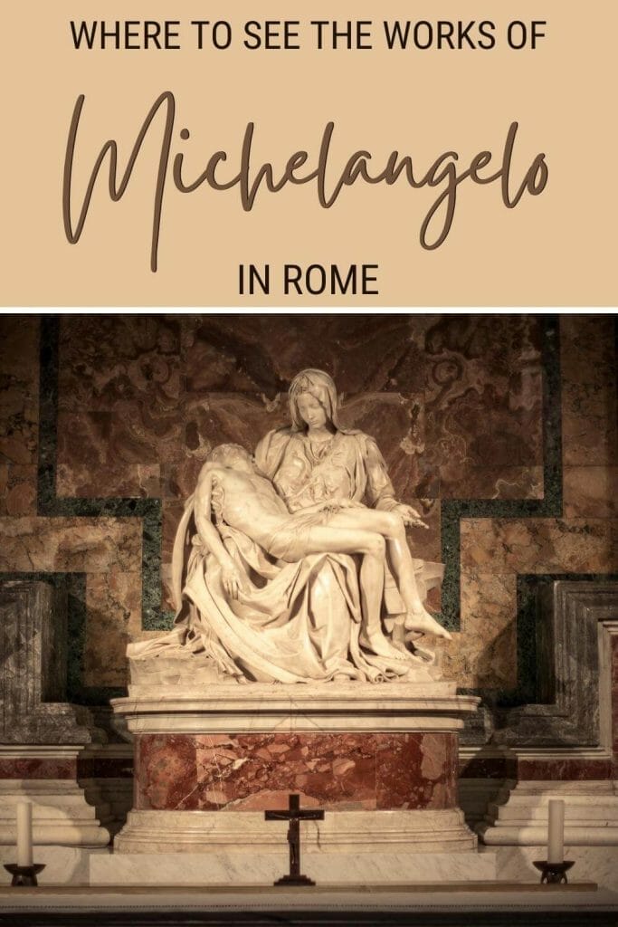 Check out the best works of Michelangelo in Rome - via @strictlyrome