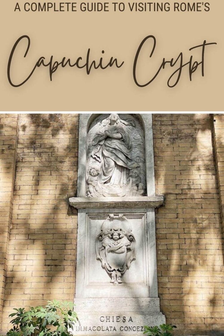 Discover how to make the most of the Capuchin Crypt Rome - via @strictlyrome