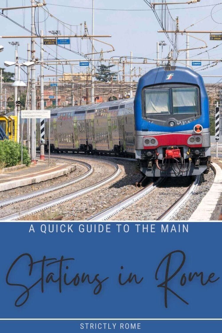 Check out this guide to the main train stations in Rome - via @strictlyrome