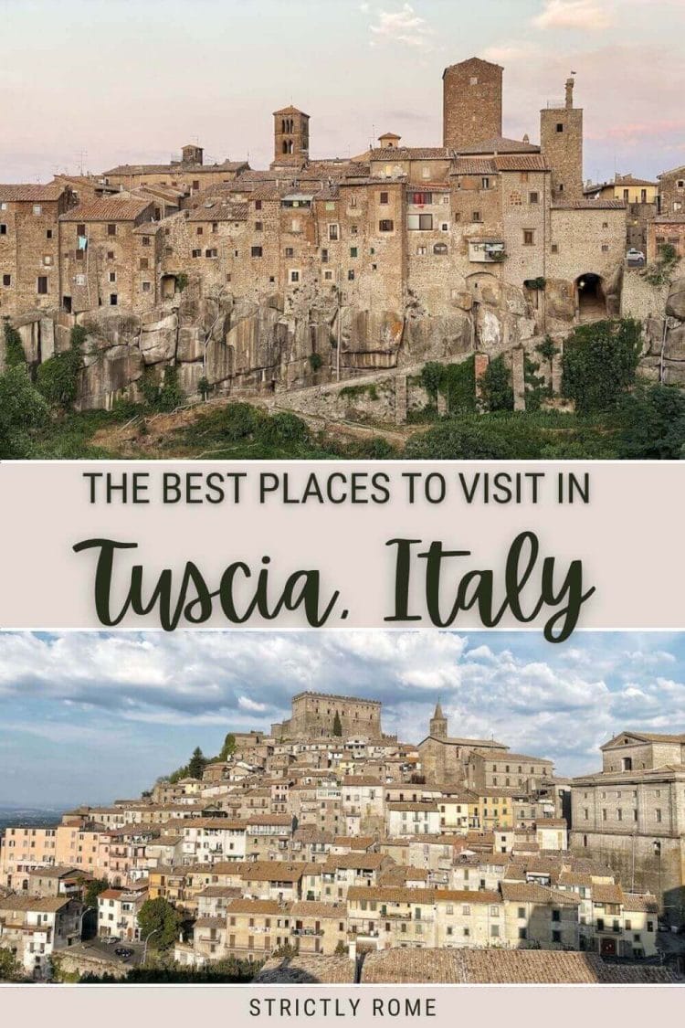 Discover the best places to visit in Tuscia, Italy - via @strictlyrome