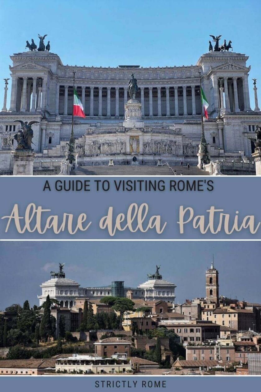 Discover what you must know about the Altar of the Fatherland, Rome - via @strictlyrome