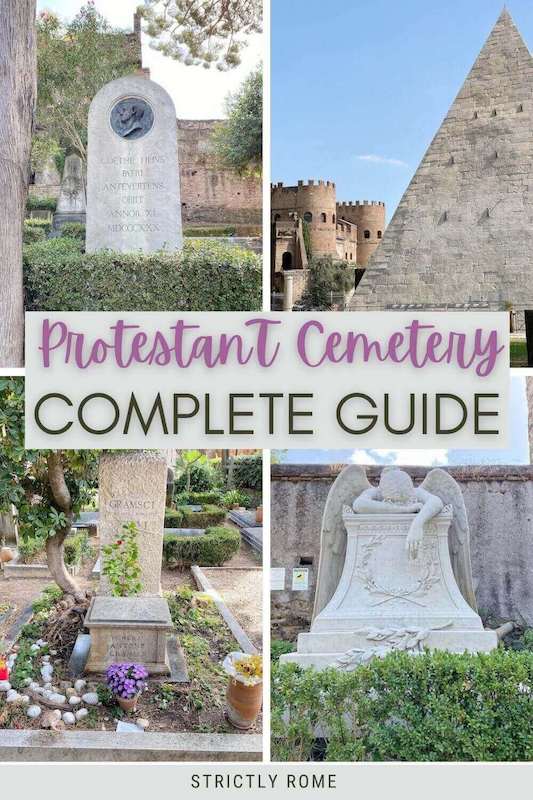Learn how to make the most of the Protestant Cemetery, Rome - via @strictlyrome