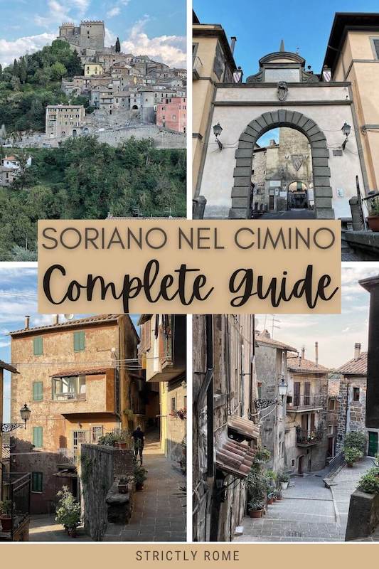 Read about the beautiful Soriano nel Cimino - via @strictlyrome