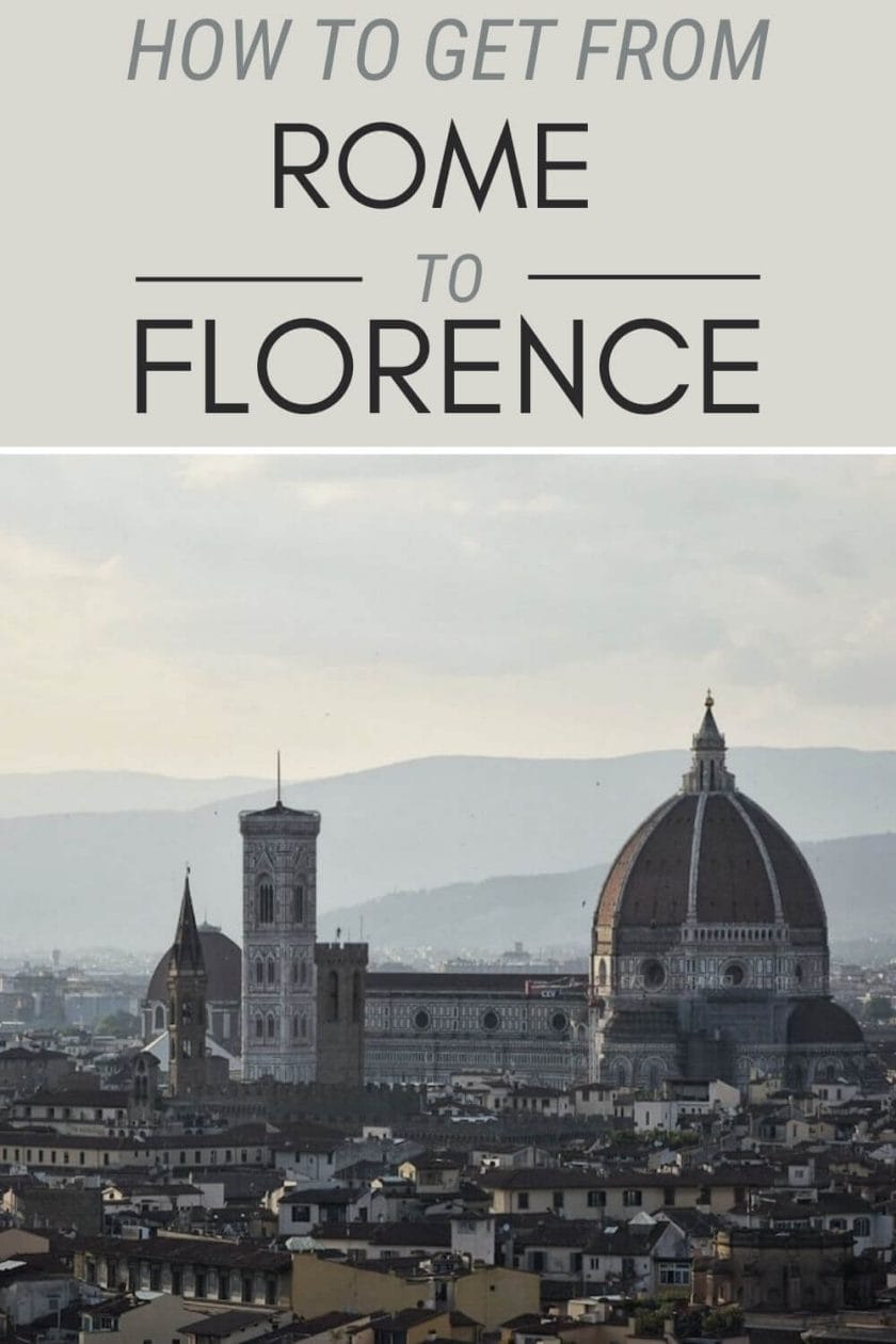 Discover how to get from Rome to Florence - via @strictlyrome