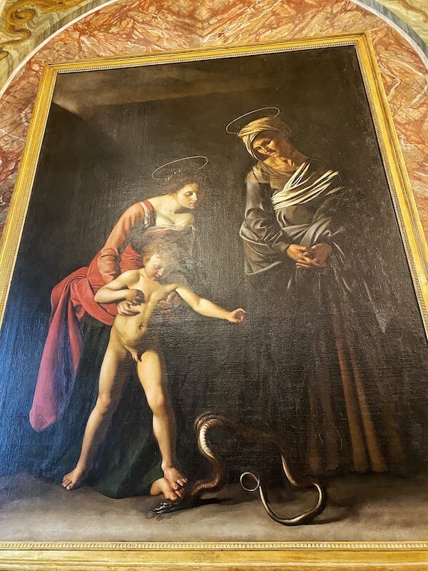 Caravaggio at Galleria Borghese