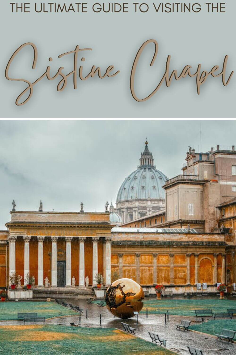 Discover how to visit the Sistine Chapel - via @strictlyrome
