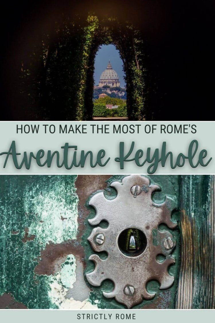 Read everything you must know about the Aventine Keyhole - via @strictlyrome