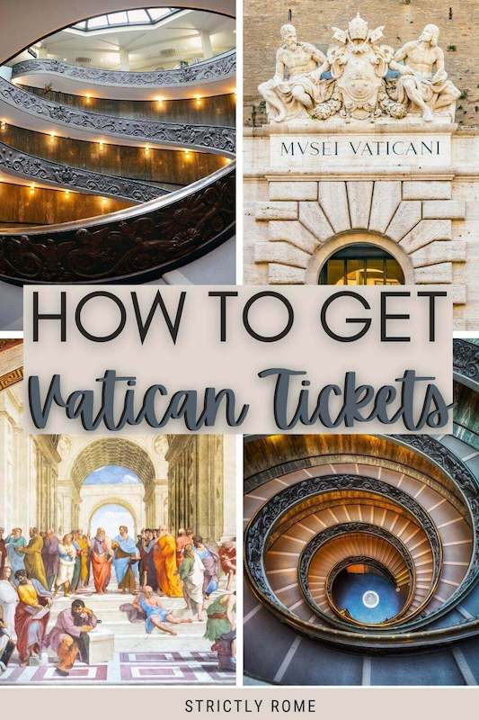 Learn how to get Vatican Museums tickets - via @strictlyrome