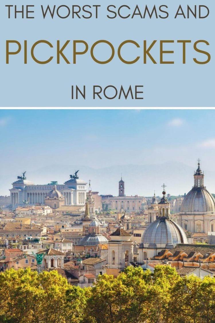 Read about the worst scams and pickpockets in Rome - via @strictlyrome