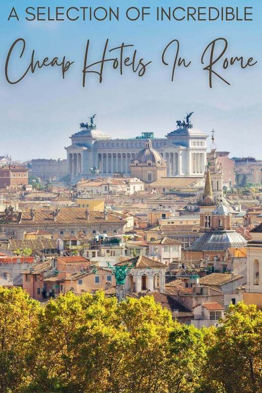 Read about the best cheap hotels in Rome - via @strictlyrome