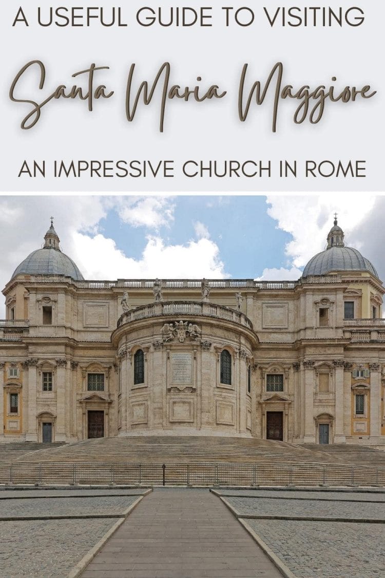 Discover how to make the most of Santa Maria Maggiore Basilica Rome - via @strictlyrome