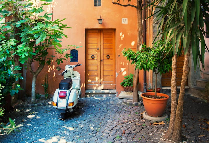 scooter rental in Rome
