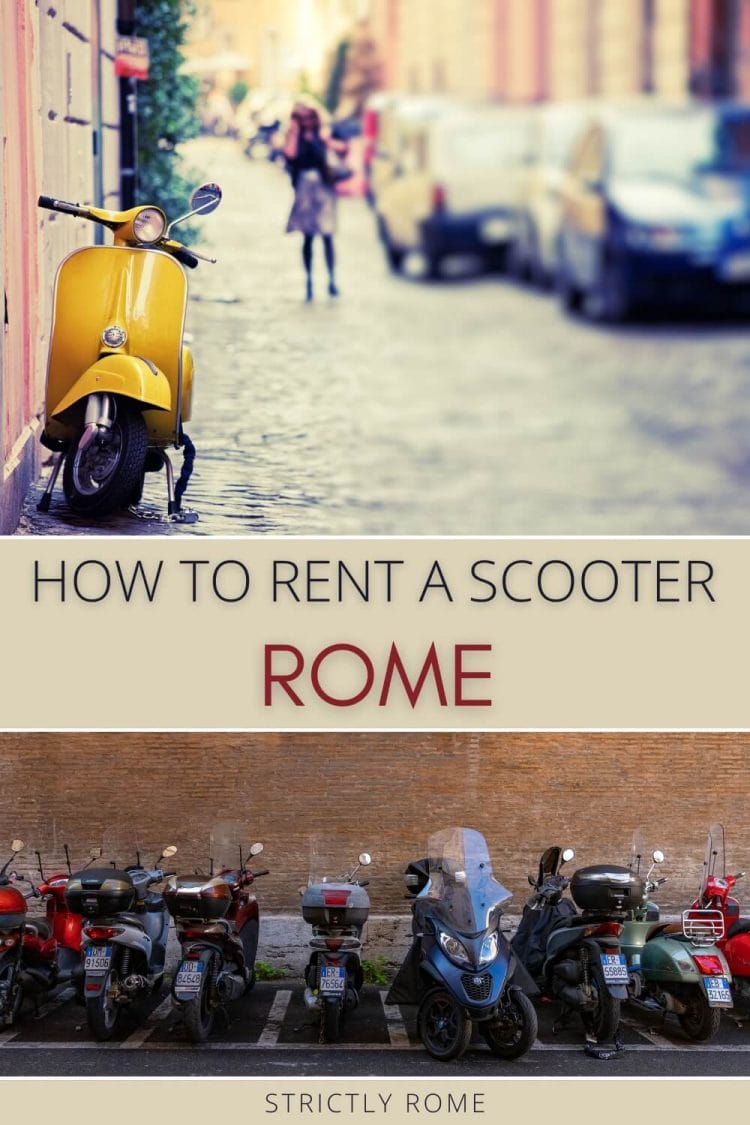 Discover what you need to know when renting a scooter in Rome - via @strictlyrome
